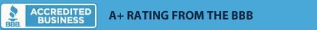 a+ rating from the bbb